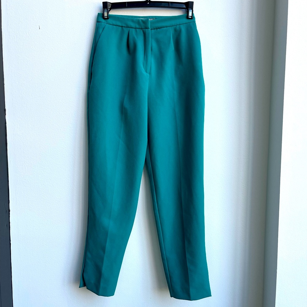 NWOT ASOS ocean green pants - Picture 2 of 6